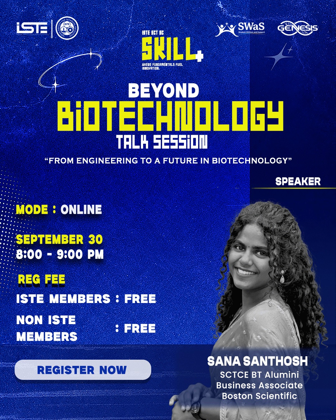 SKILL+ Beyond Biotechnology Poster